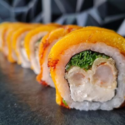 Banana Ebi Rolls