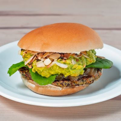 Hamburguesa quinoa Almendras Tostadas