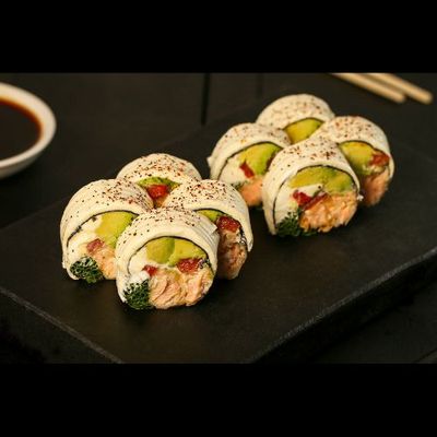 Roll sin Arroz (pollo apanado)