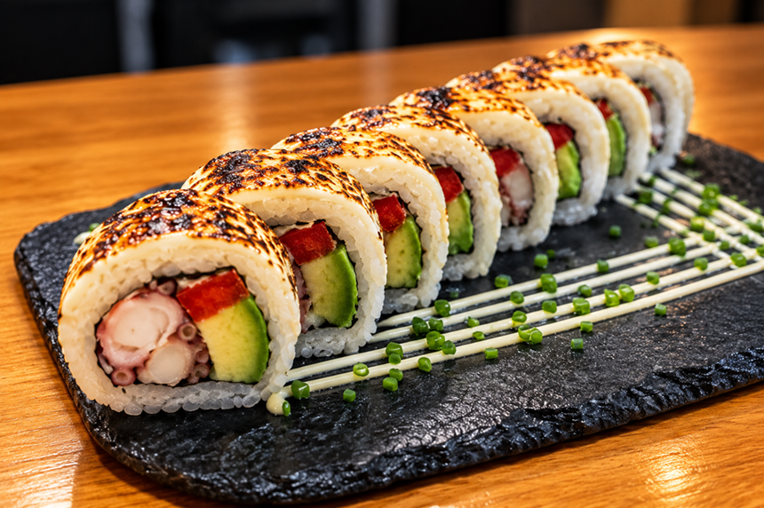 Flame Cheese Roll Premium