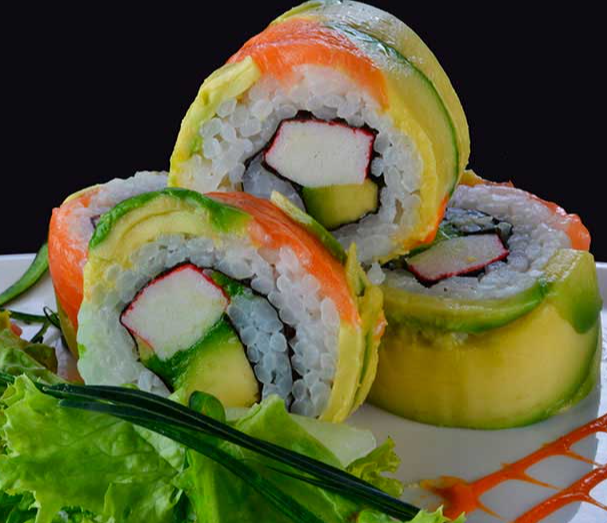 Rainbow rolls