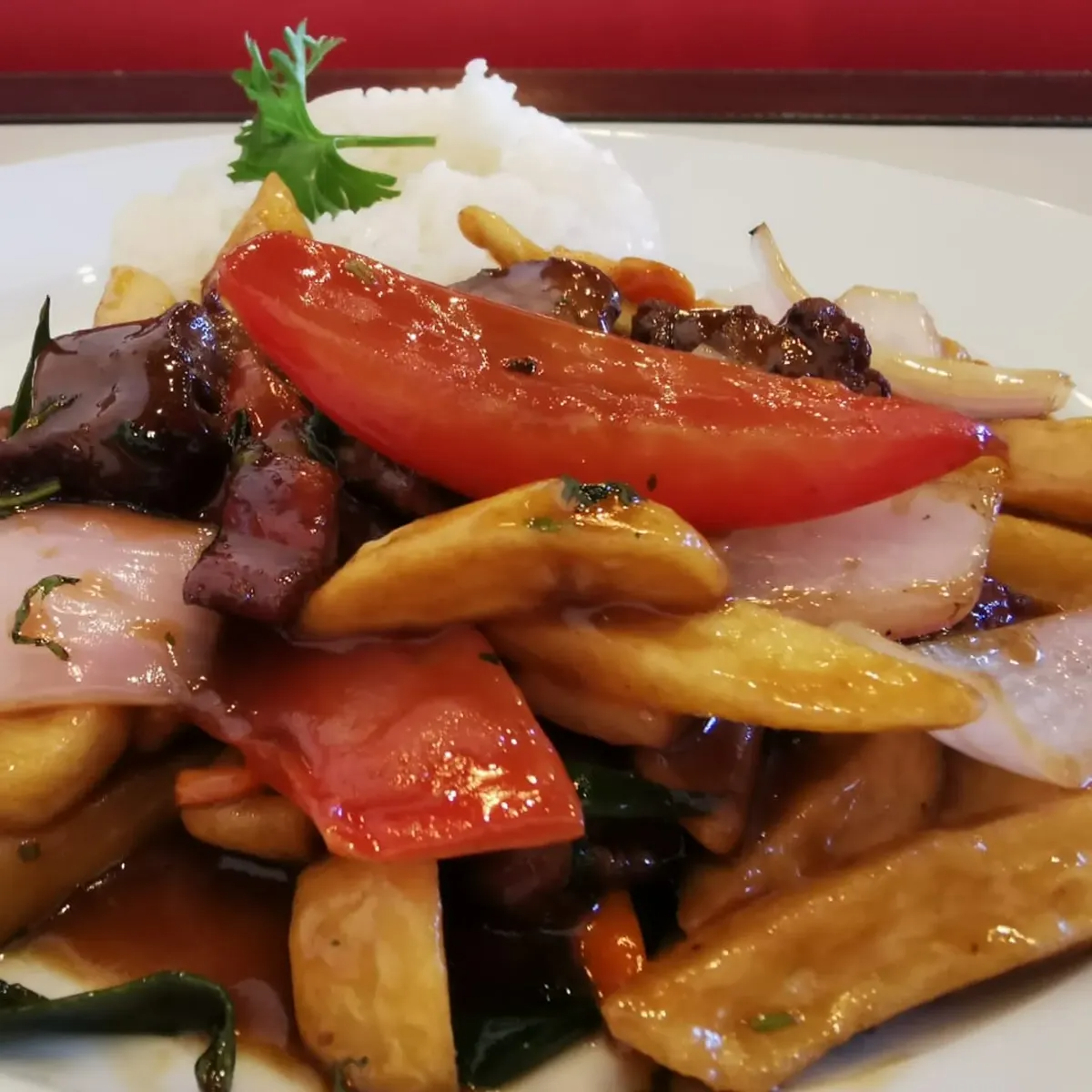 Lomo Saltado de la Casa