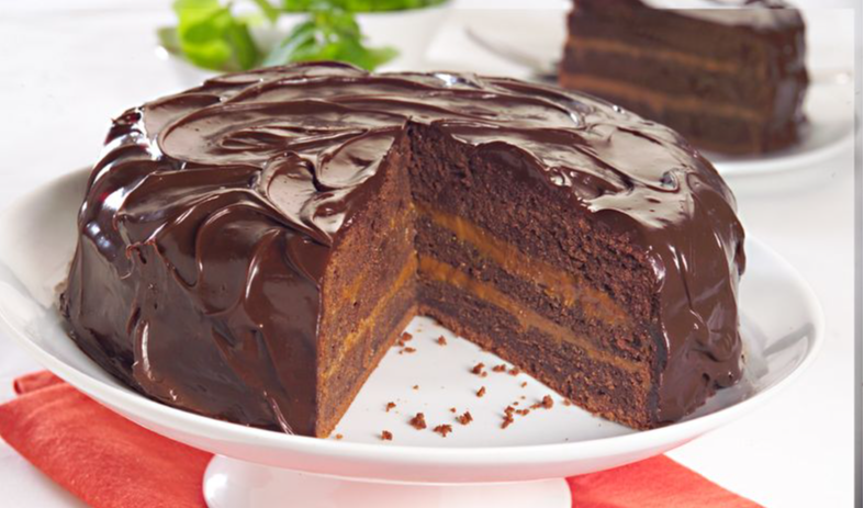 Torta de chocolate con manjar