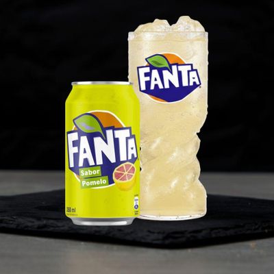 Lata Fanta Pomelo 350 ml