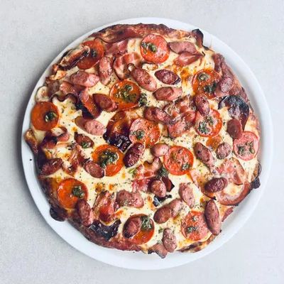 PIZZA MEDIANA TODAS LAS CARNES