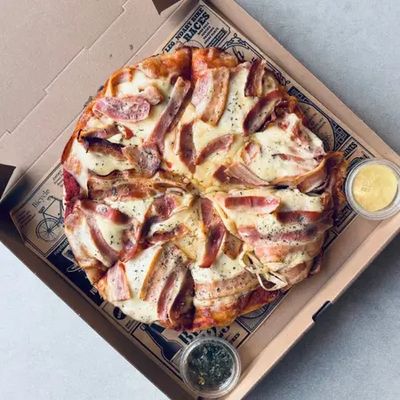PIZZA MEDIANA TOCINO