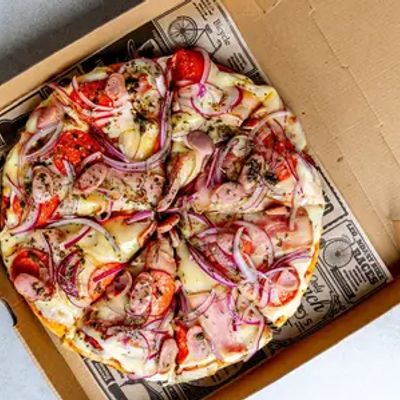 PIZZA MEDIANA TODAS LAS CARNES