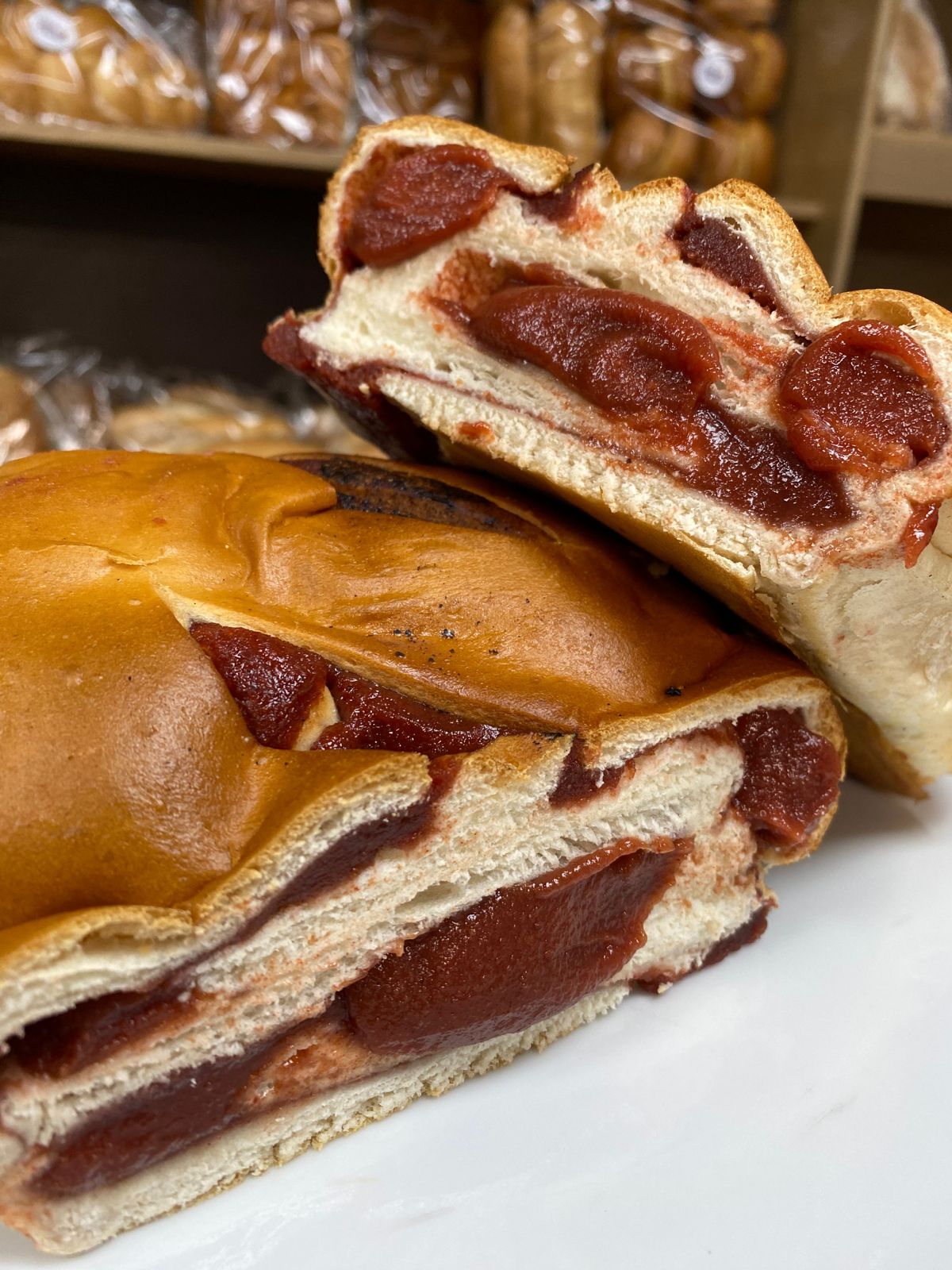 Pan de guayaba 