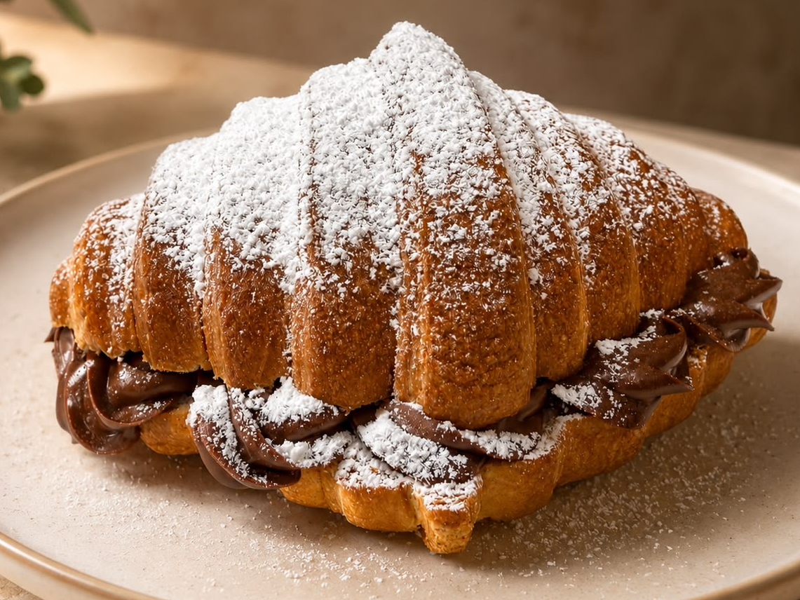 Croissant relleno