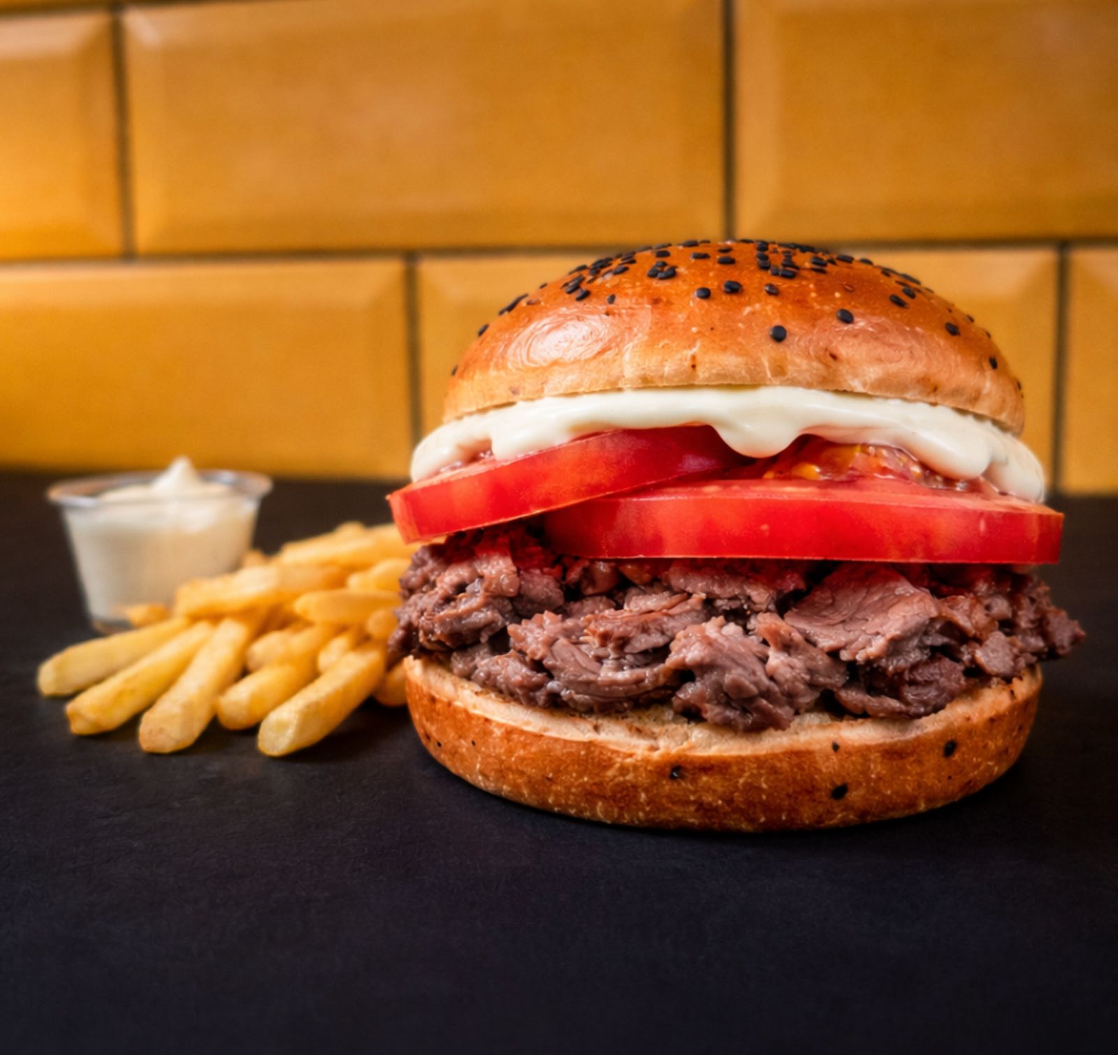 Churrasco Tomate Mayo