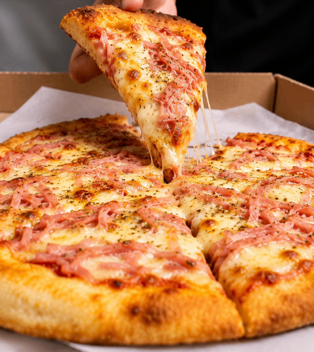 Pizza Jamon y Queso