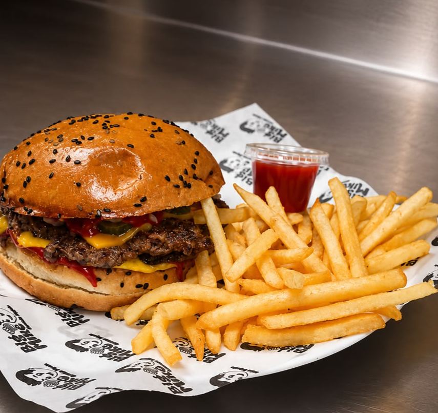 Promo Hamburguesa Clásica en combo