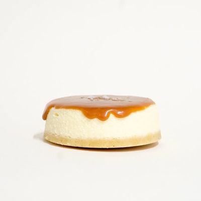 Cheesecake de caramelo salado