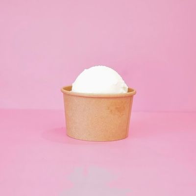 Helado simple