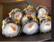 Hosomaki Frito Salmón