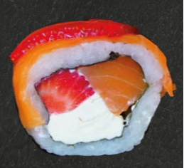 Salmón y Frutilla