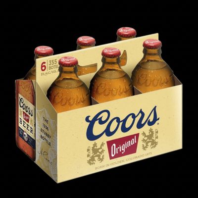 Six Pack Coors Botellín 350cc