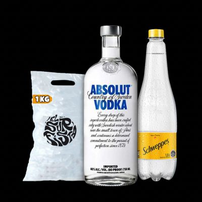 Promo Absolut Blue 1 Lt