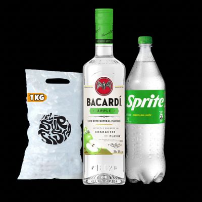 Promo Bacardi Apple 750cc