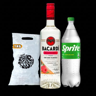 Promo Bacardi Razz 750cc