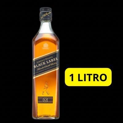  Johnnie Walker Black 1 LITRO