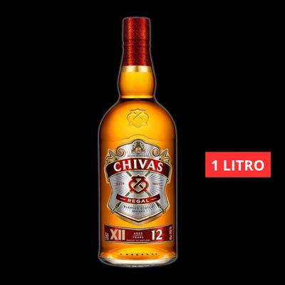 Chivas Regal 12 años 1 litro.