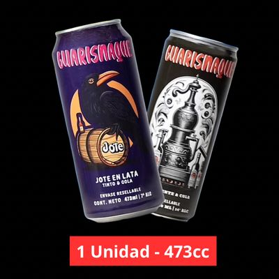 Guarisnaque lata 473cc