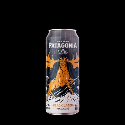 Austral Patagonia Black Lager Lata 470 cc