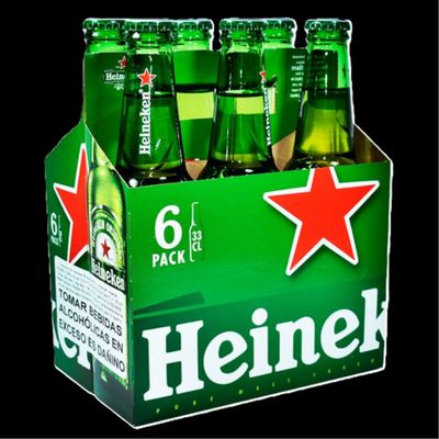 Pack Heineken Botellin 330 cc