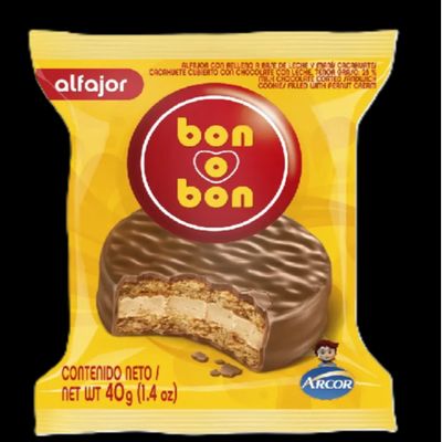 Alfajor Bon o Bon Chocolate 40 gr