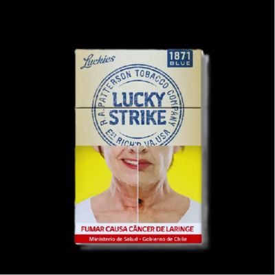 Lucky Strike Paterson Azul Caja Dura 20 Un