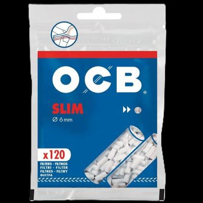 Filtro OCB Slim 6 mm Bolsa 120 un
