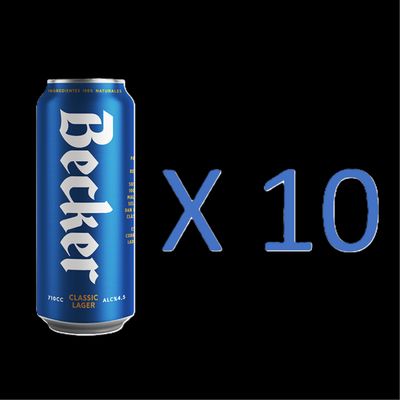 Promo Laton Becker 710 cc x 10