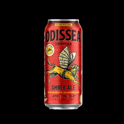 Odissea Amber Ale Lata 470 cc