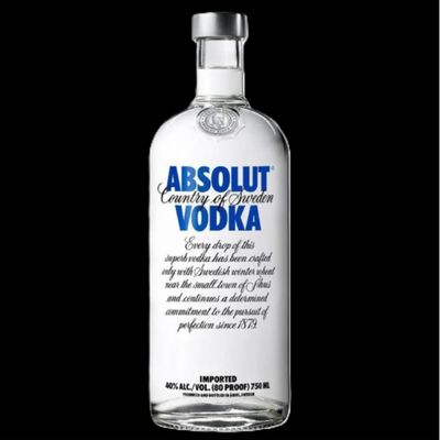 Absolute Vodka 750cc