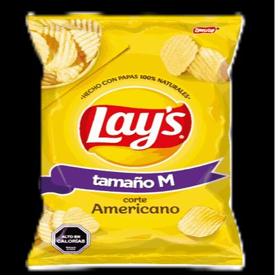 Papas Lays Corte Americano 100 Grs