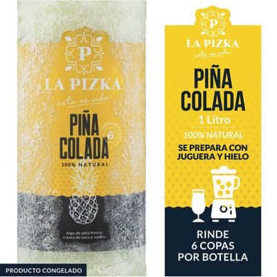 LA PIZKA PIÑA COLADA 1L 