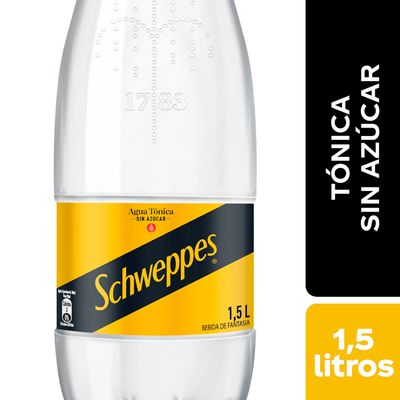 SCHWEPPES TONICA SIN AZUCAR 1,5L 