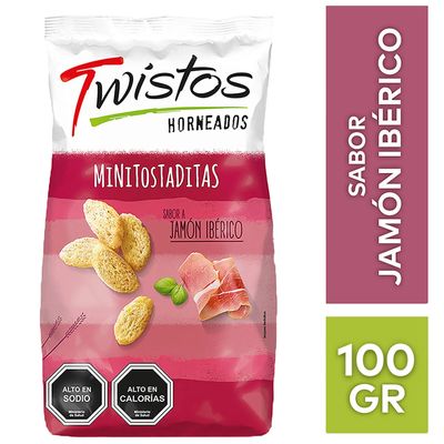 TWISTOS JAMON 100GR