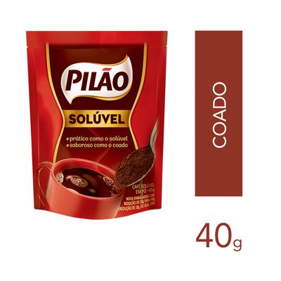 Café Pilão Soluble en Sobres de 40g