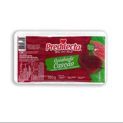 Goiabada cascao predilecta 350g