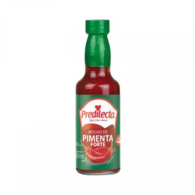 Molho de pimenta forte predilecta 60ml