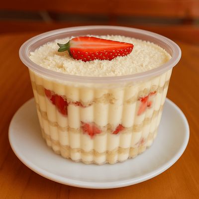 Torta de Leche Nido Con Frutilla 🍓