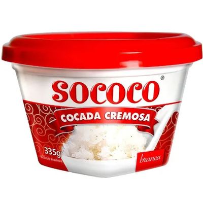 COCADA CREMOSA BRANCA 335G SOCOCO