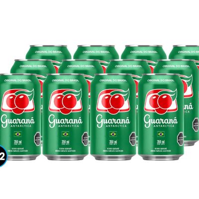 Bebida Guarana Lata 12 X 350cc