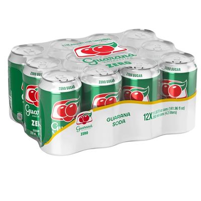 Bebida Guarana zero Lata 12 X 350cc