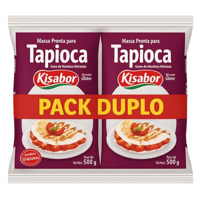 Pack 2 Tapiocas Kisabor 500g