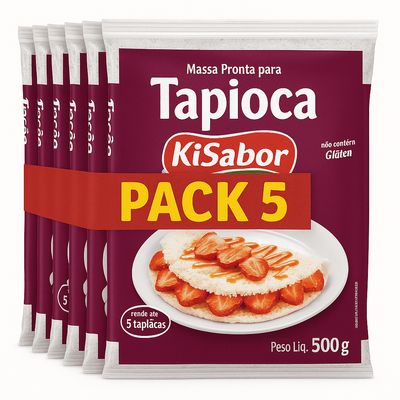 Pack 5 Tapiocas 500g