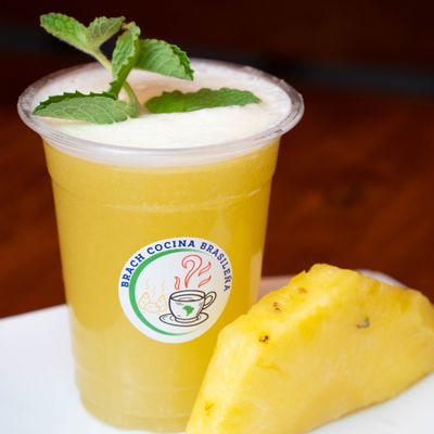 Jugo Piña con Menta