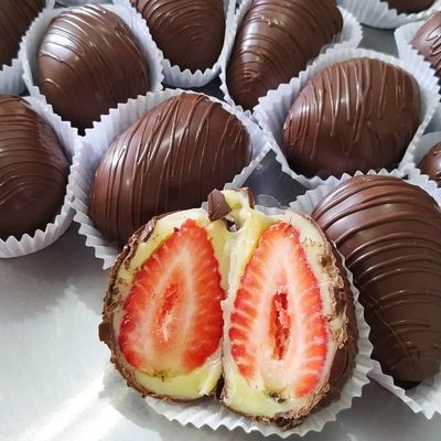 Bombom de Morango